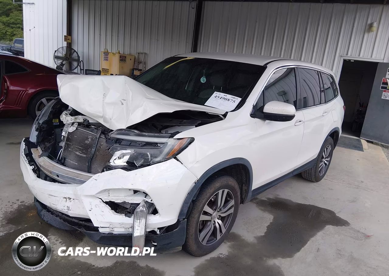 2017 Honda Pilot Ex VIN:5FNYF5H34HB045744 - 2