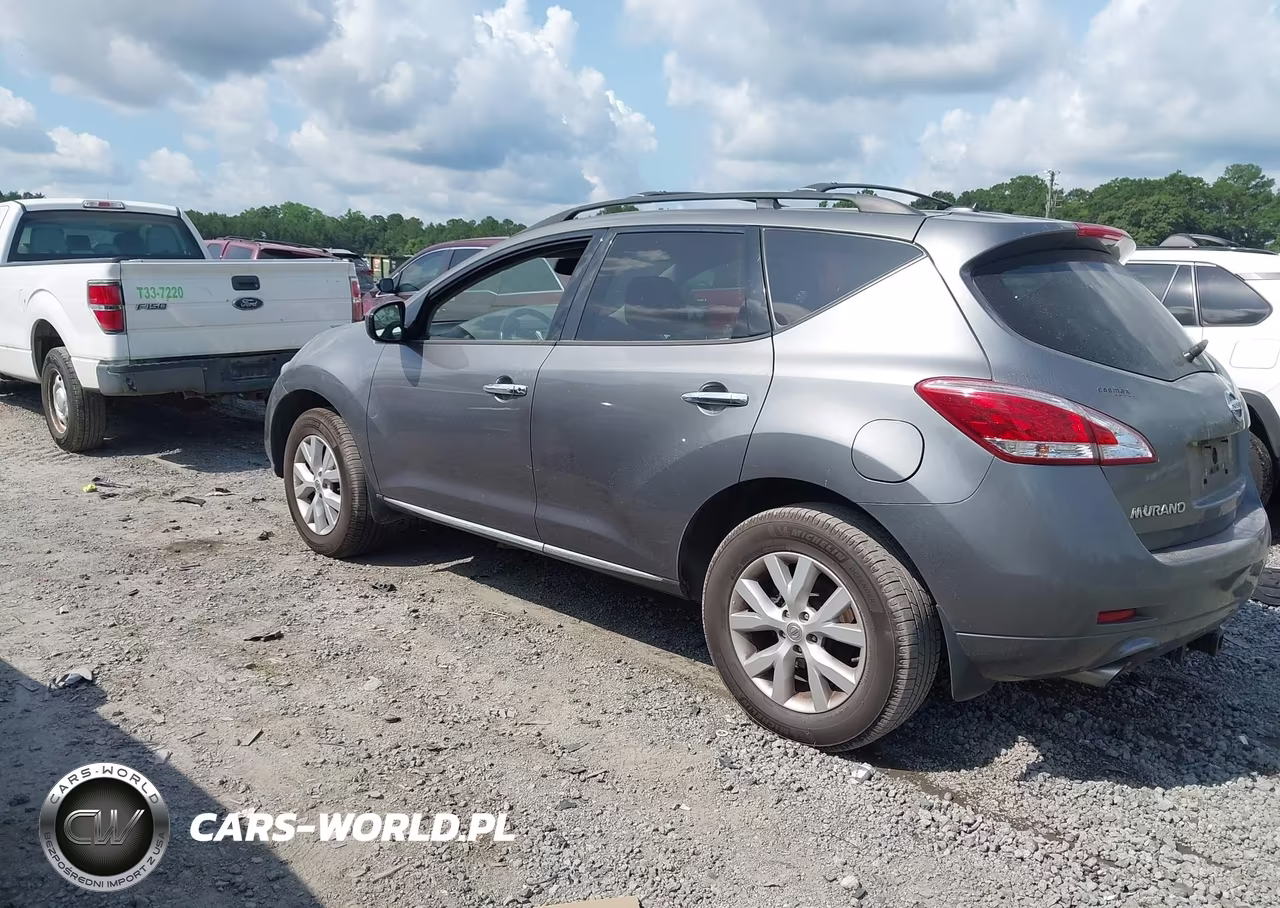 2014 Nissan Murano Sl VIN:JN8AZ1MW2EW516450 - 3