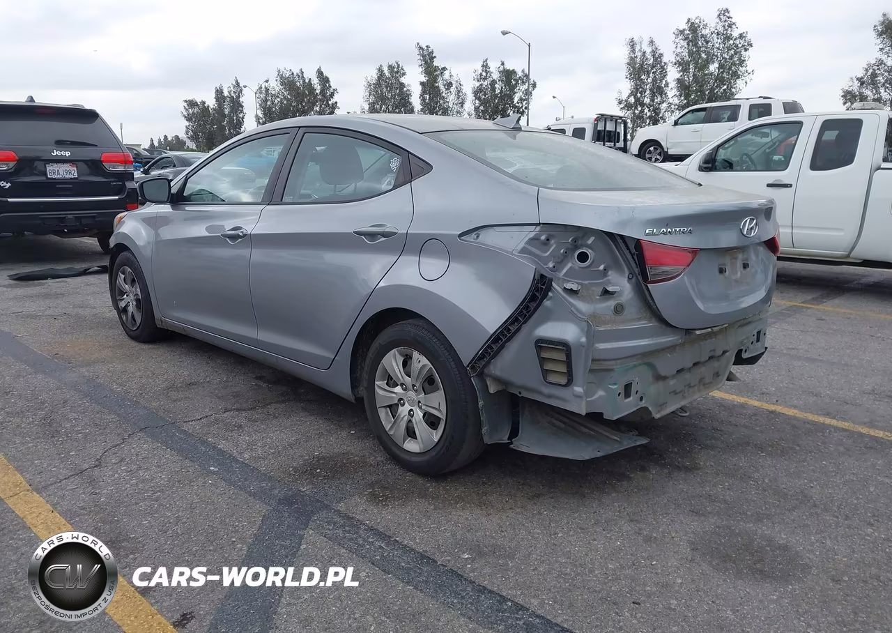2016 Hyundai Elantra Se VIN:5NPDH4AE6GH755873 - 3