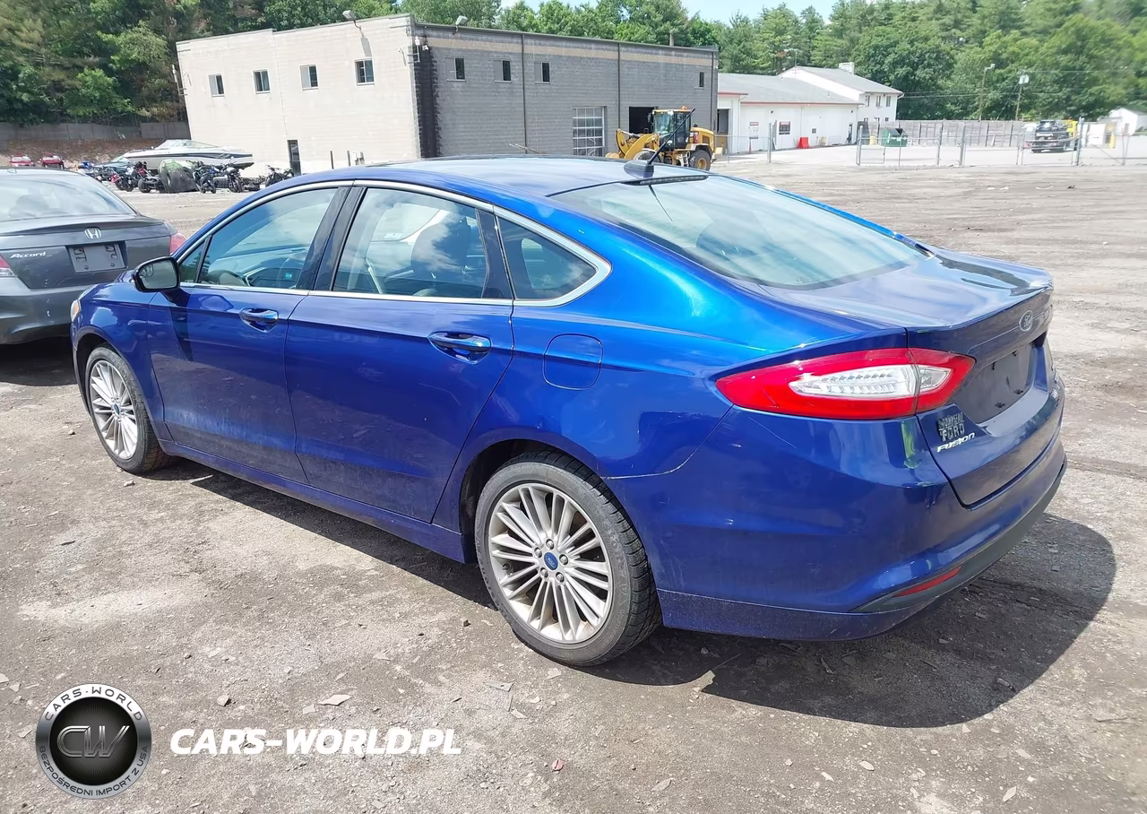 2014 Ford Fusion Se VIN:3FA6P0HD2ER139573 - 3
