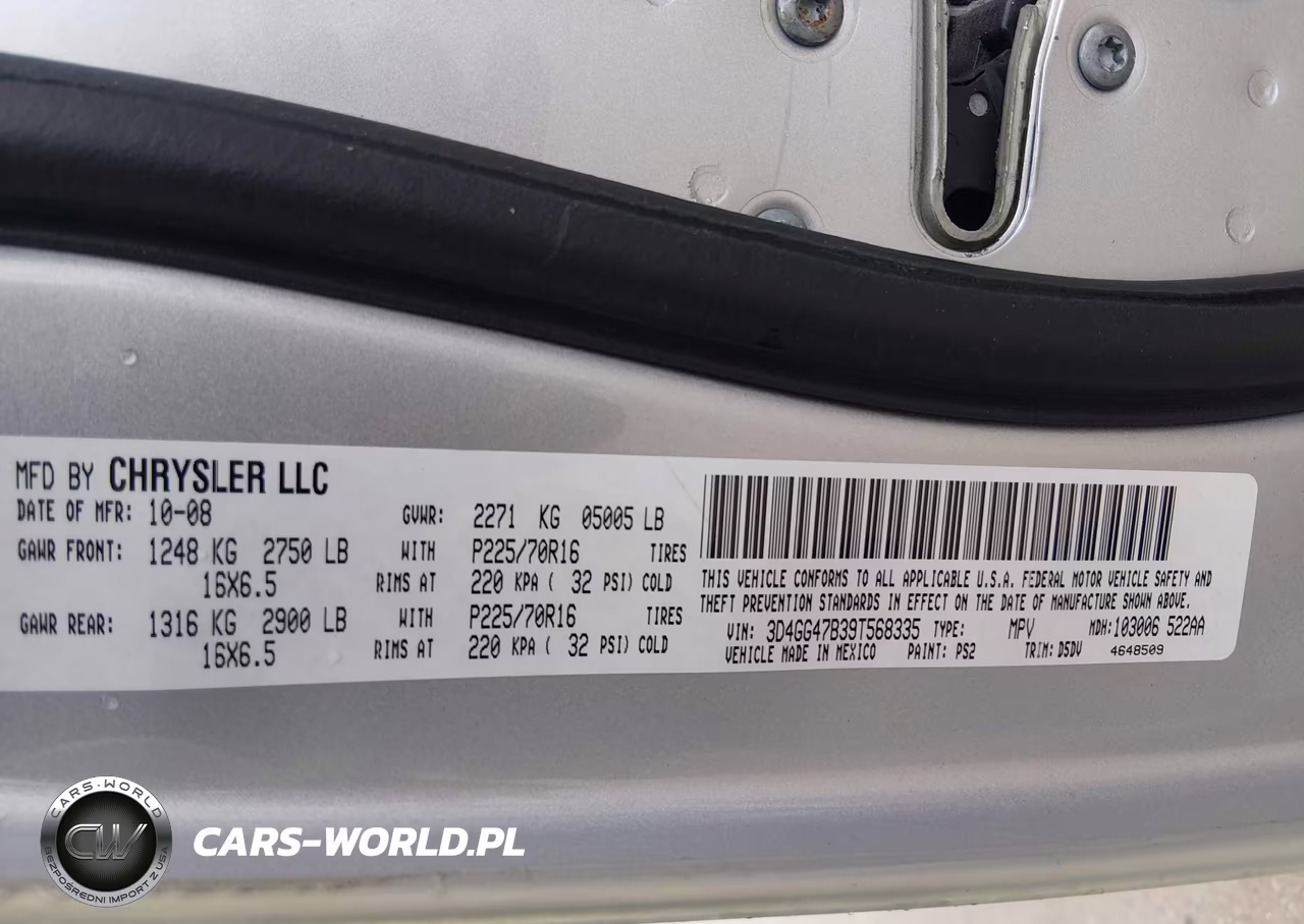 2009 Dodge Journey Se VIN:3D4GG47B39T568335 - 9