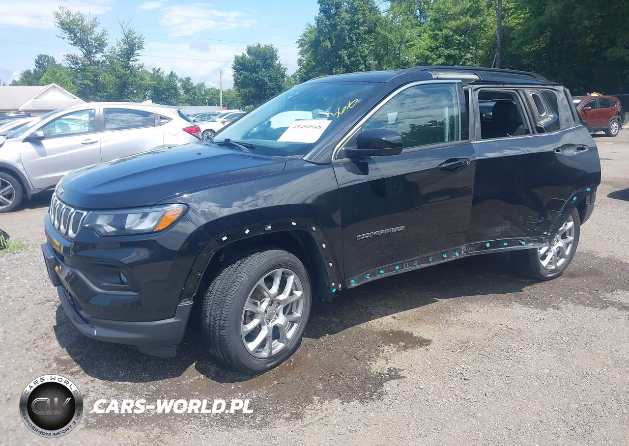 2022 Jeep Compass Latitude Lux 4X4 VIN:3C4NJDFB9NT117881 - 2