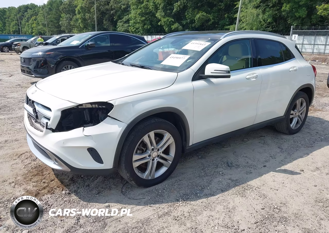 2015 Mercedes-Benz Gla 250 VIN:WDCTG4EB2FJ112824 - 2