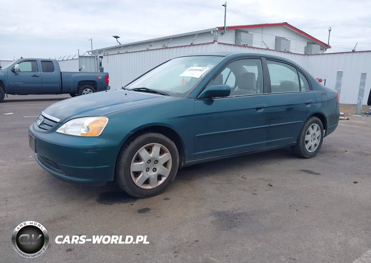 2001 Honda Civic Ex VIN:JHMES26771S005040 - 2