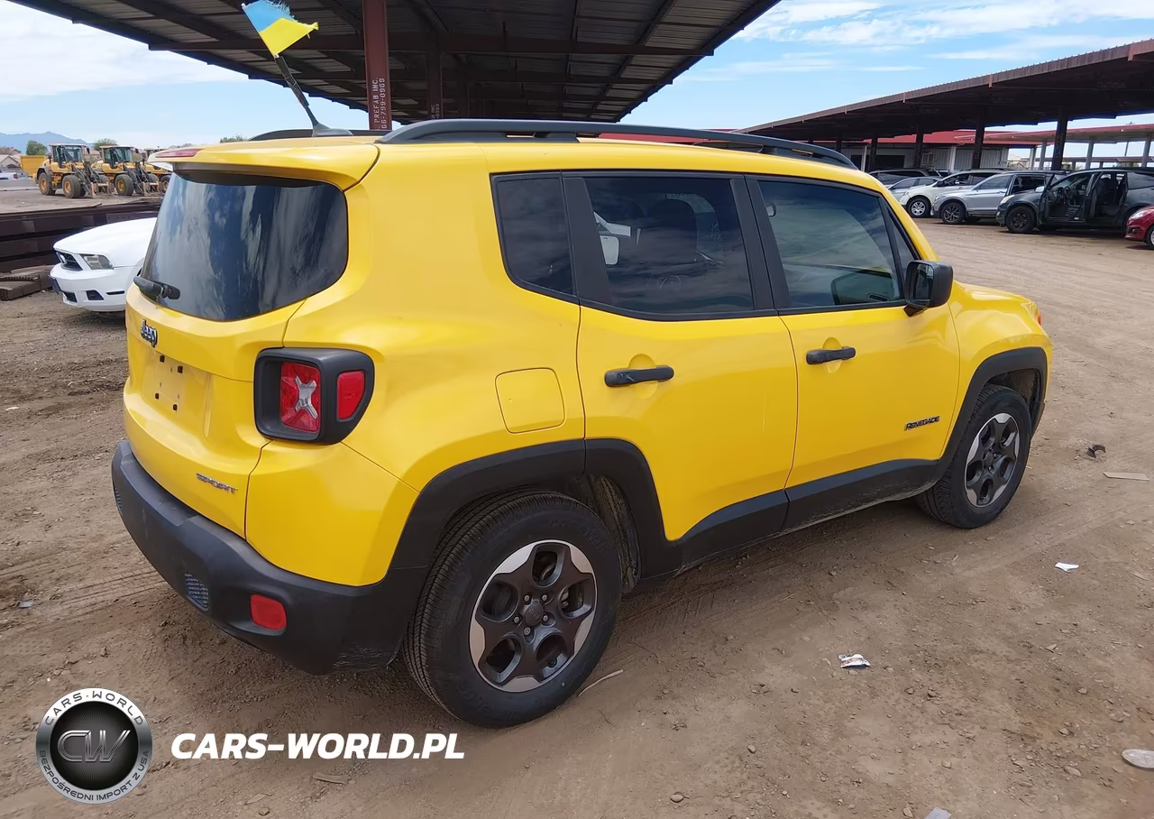 2017 Jeep Renegade Sport VIN:ZACCJAAH0HPG01354 - 4