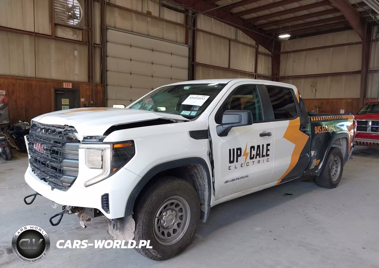 2023 GMC Sierra 1500 4Wd Standard Box Pro VIN:1GTPUAEK4PZ111434 - 2
