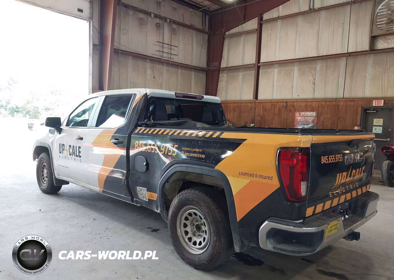 2023 GMC Sierra 1500 4Wd Standard Box Pro VIN:1GTPUAEK4PZ111434 - 3