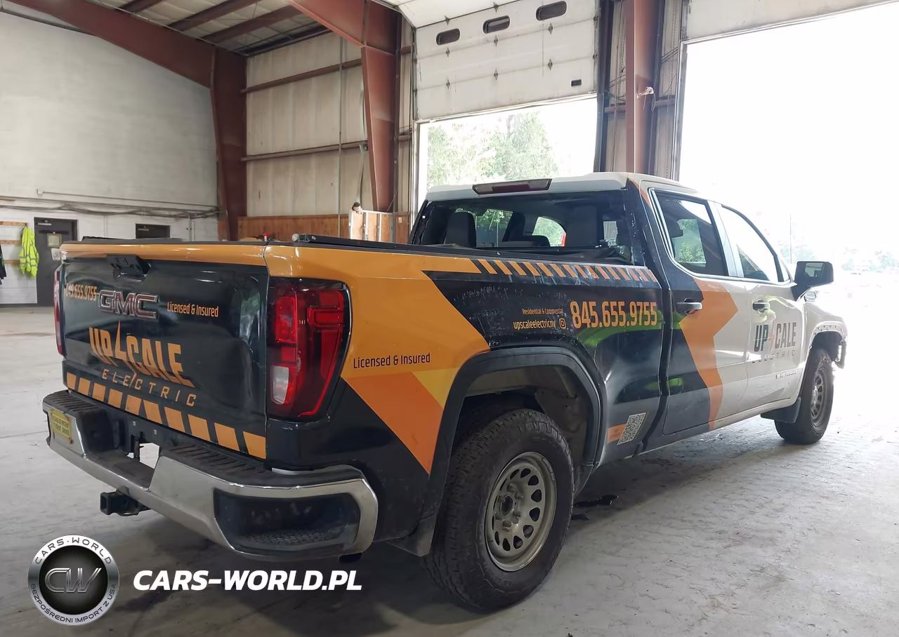 2023 GMC Sierra 1500 4Wd Standard Box Pro VIN:1GTPUAEK4PZ111434 - 4