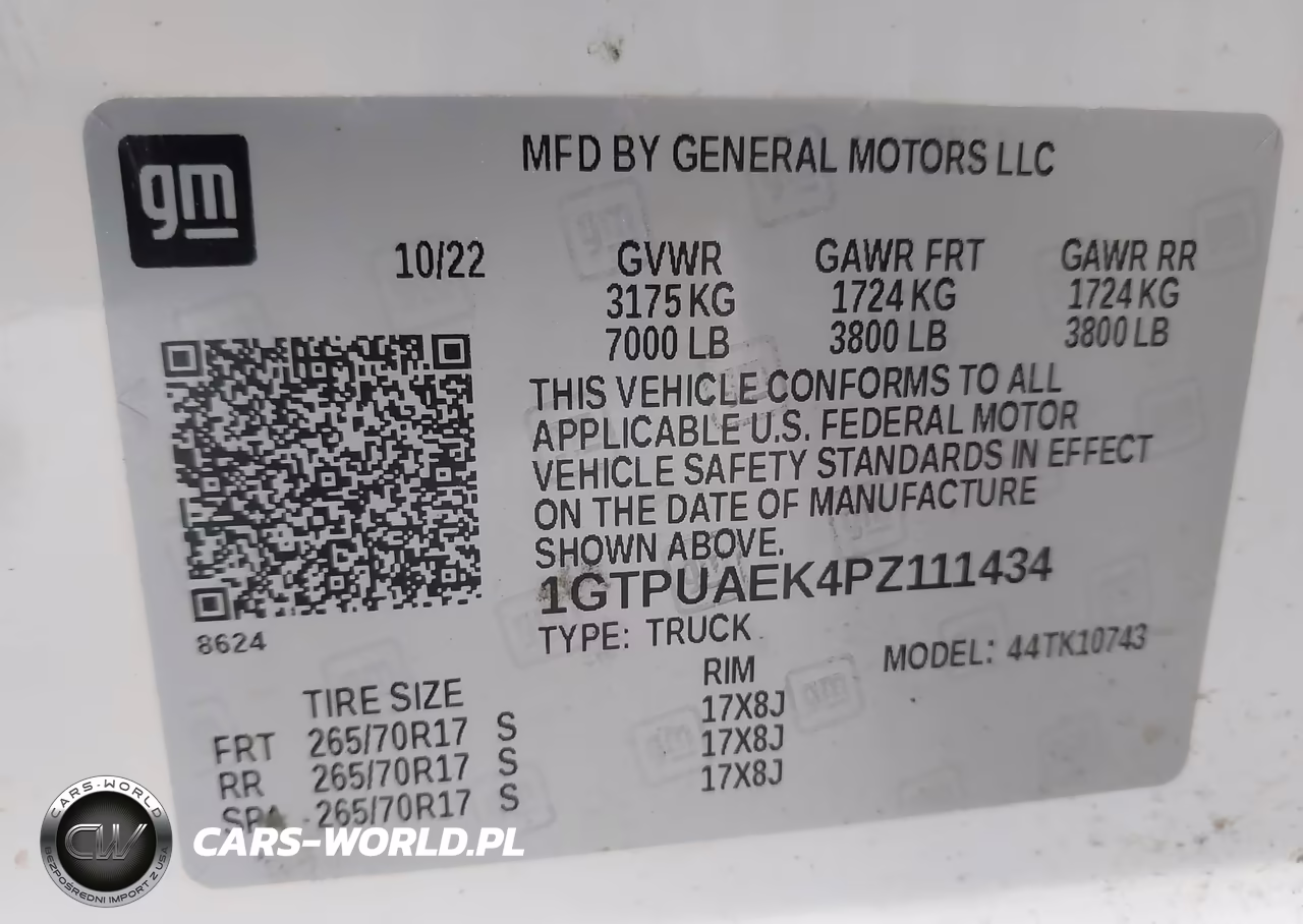 2023 GMC Sierra 1500 4Wd Standard Box Pro VIN:1GTPUAEK4PZ111434 - 9