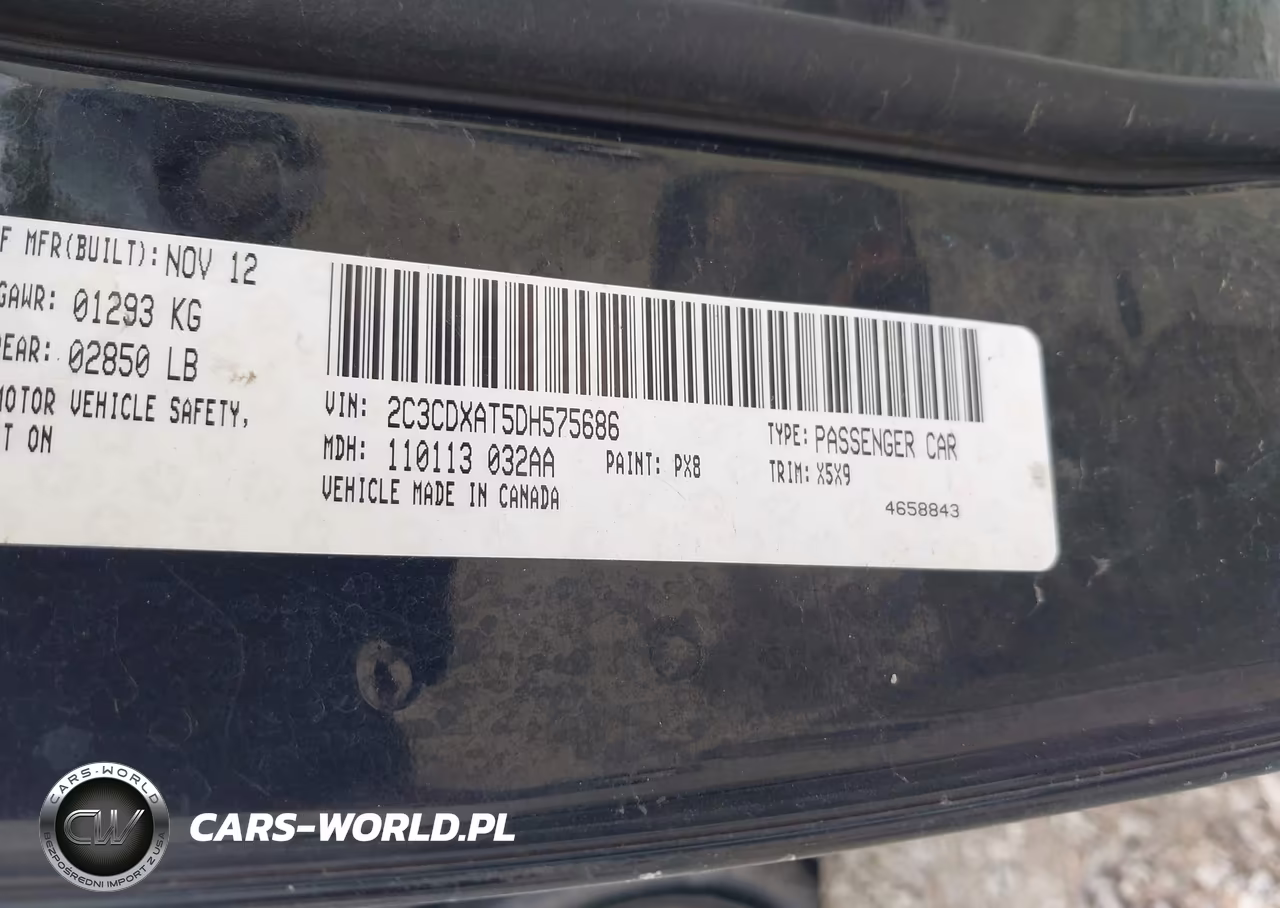 2013 Dodge Charger Police VIN:2C3CDXAT5DH575686 - 9