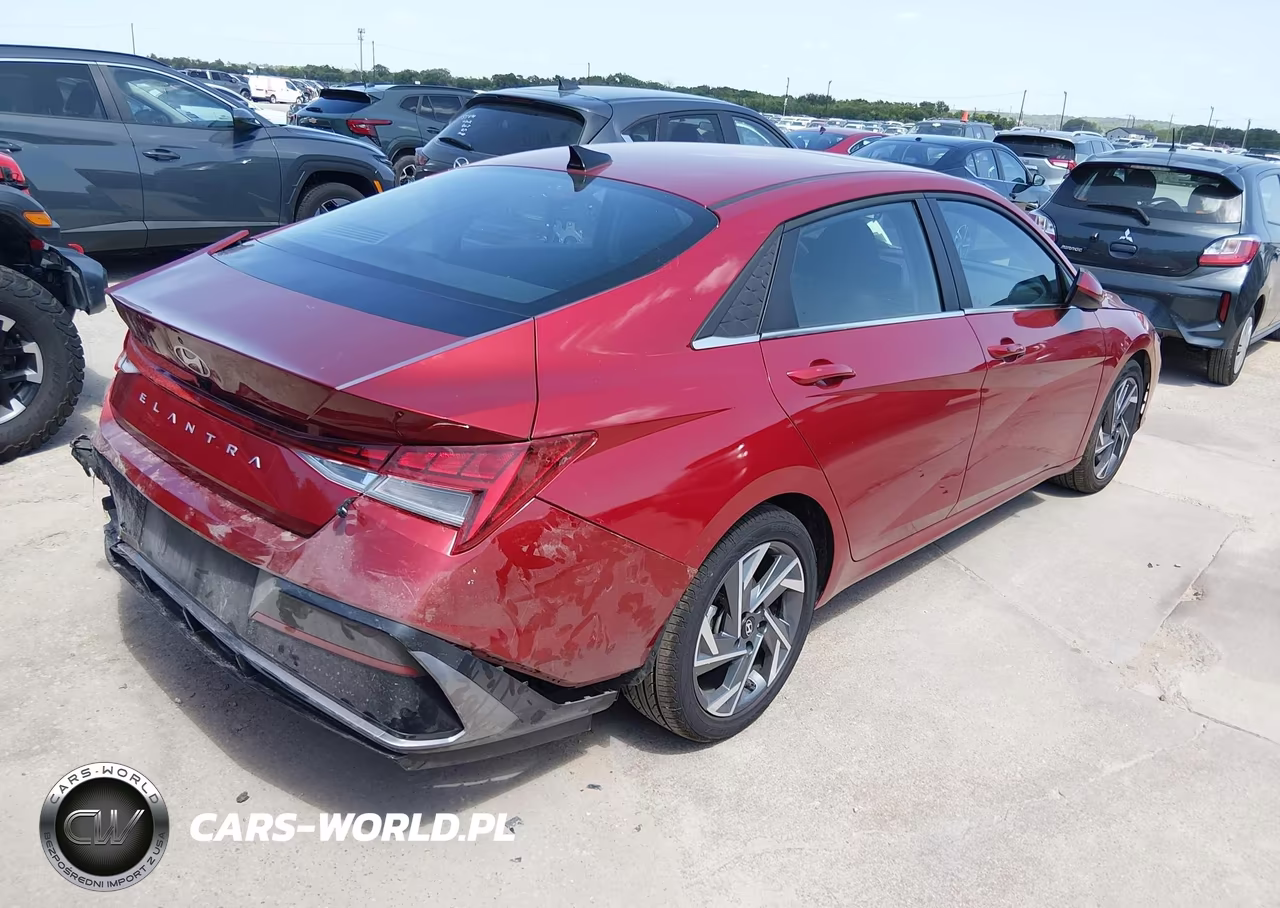 2025 Hyundai Elantra Sel Convenience VIN:KMHLS4DG3SU865946 - 4