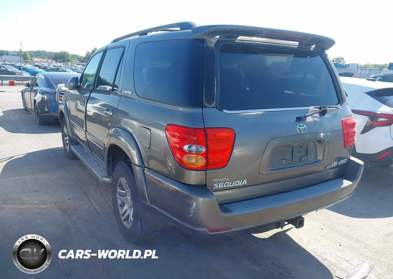 2004 Toyota Sequoia Limited V8 VIN:5TDBT48A24S216536 - 3