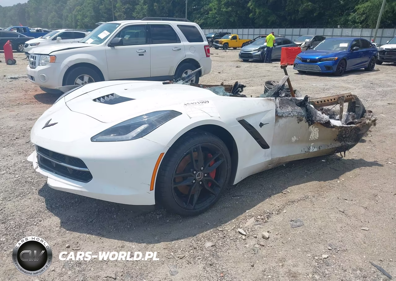 2015 Chevrolet Corvette Stingray Z51 VIN:1G1YM3D73F5118497 - 2