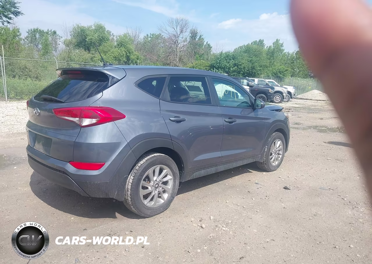 2017 Hyundai Tucson Se VIN:KM8J23A47HU445269 - 4