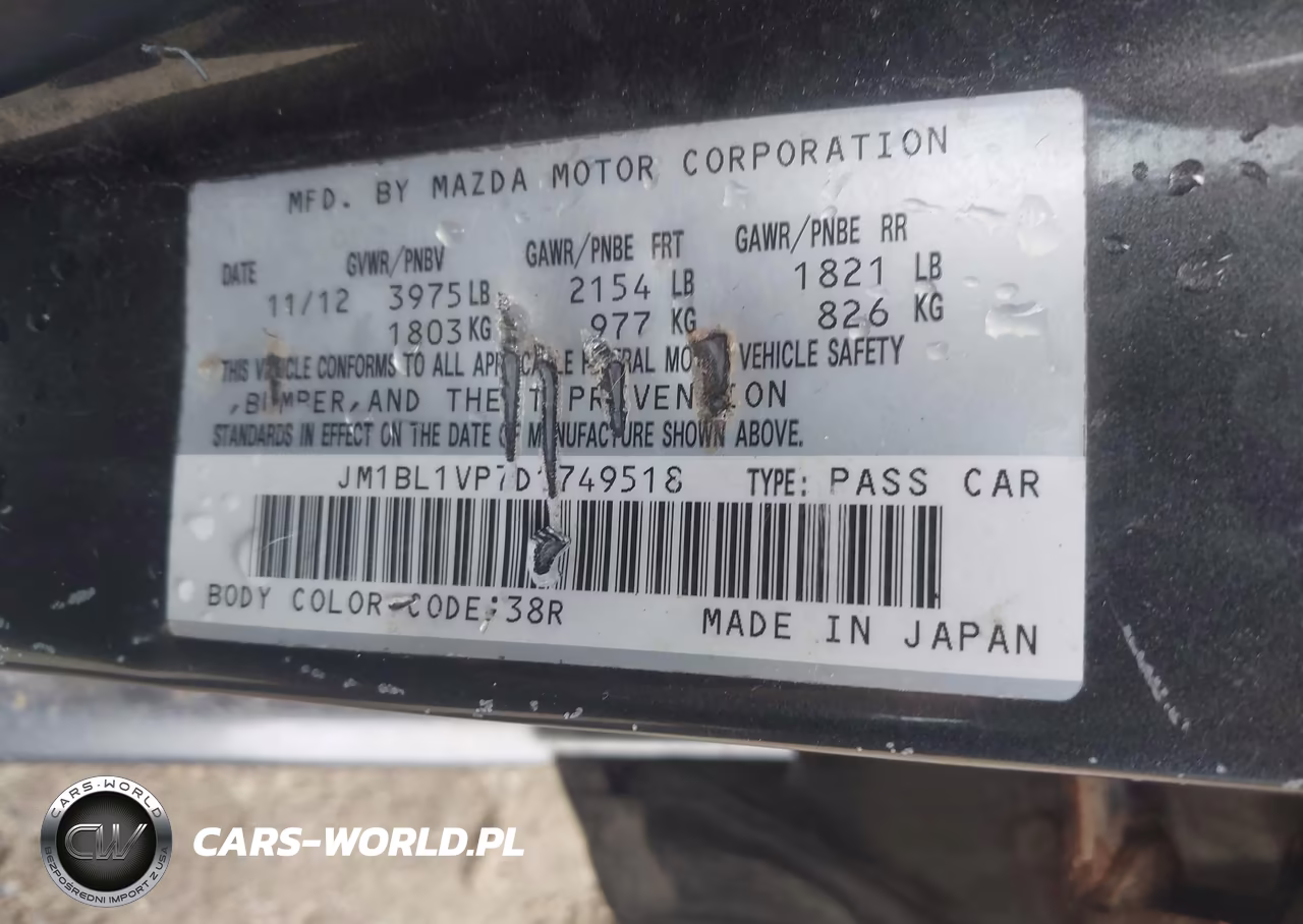2013 Mazda Mazda3 I Touring VIN:JM1BL1VP7D1749518 - 9