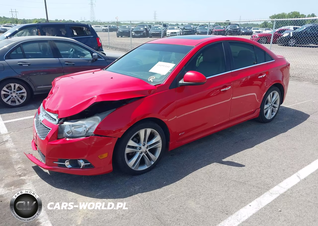 2013 Chevrolet Cruze Ltz VIN:1G1PG5SB7D7138615 - 2