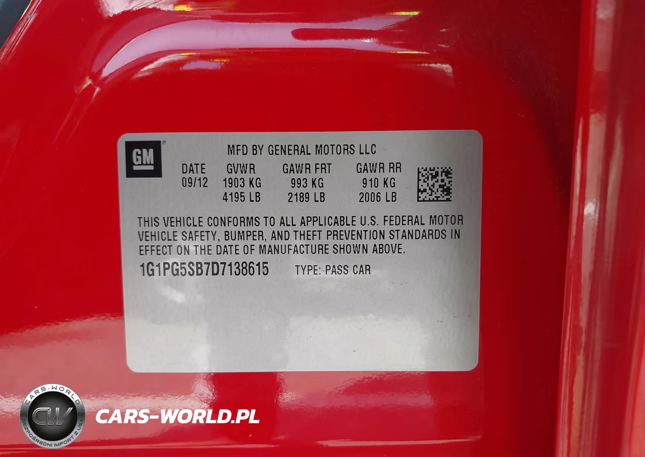 2013 Chevrolet Cruze Ltz VIN:1G1PG5SB7D7138615 - 9