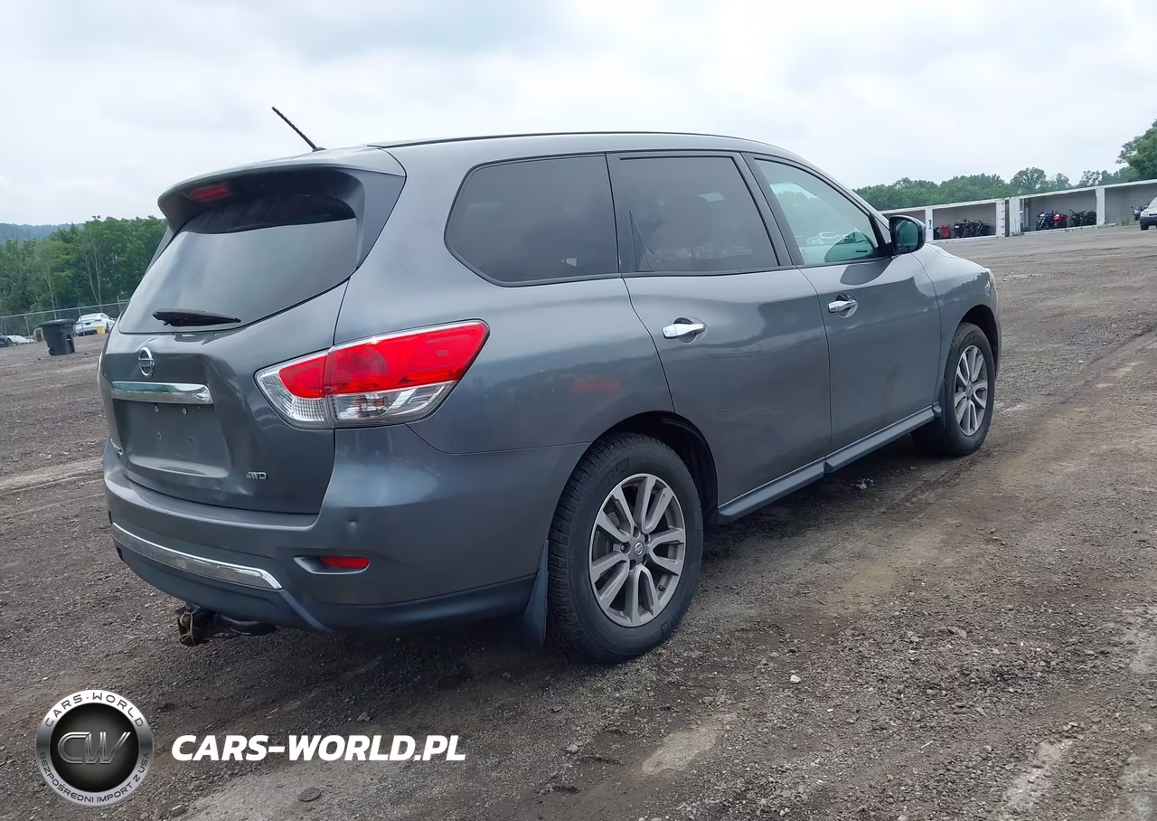 2015 Nissan Pathfinder S VIN:5N1AR2MM1FC624864 - 4