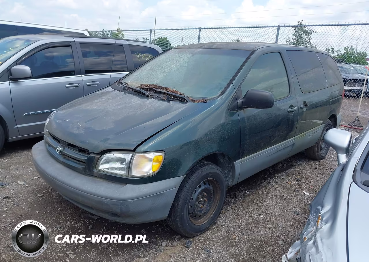 2000 Toyota Sienna Ce VIN:4T3ZF19C3YU186469 - 2