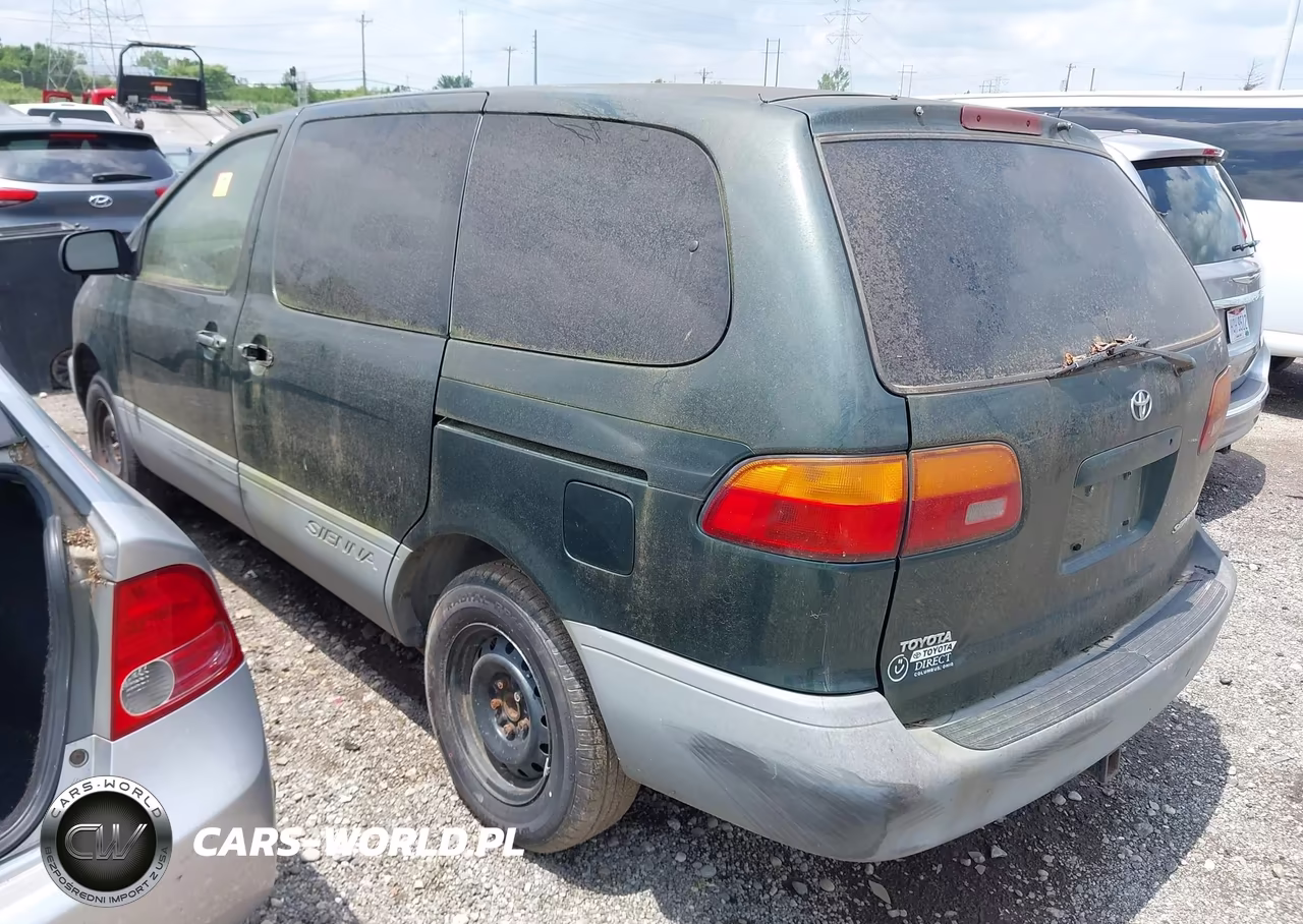 2000 Toyota Sienna Ce VIN:4T3ZF19C3YU186469 - 3