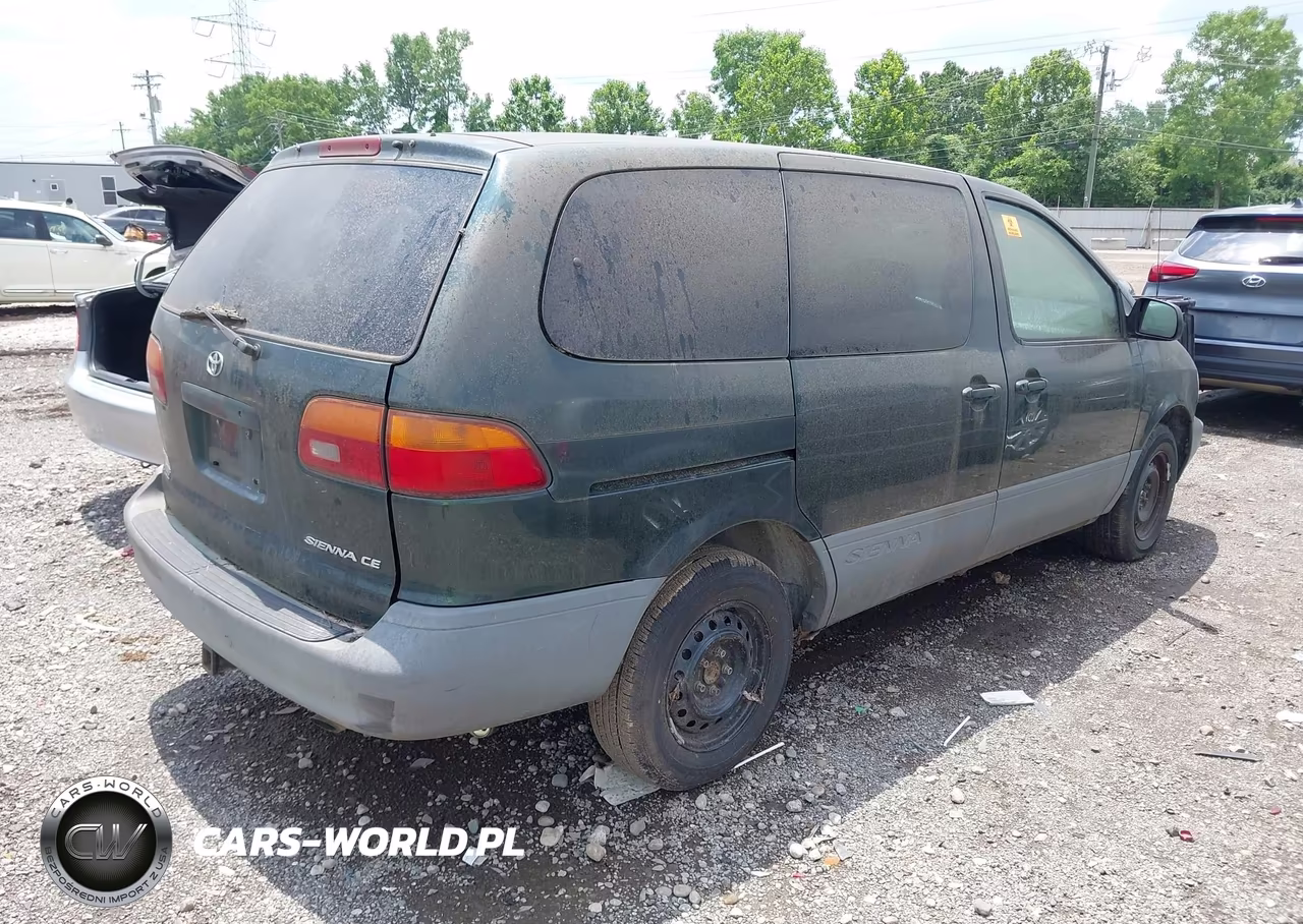 2000 Toyota Sienna Ce VIN:4T3ZF19C3YU186469 - 4