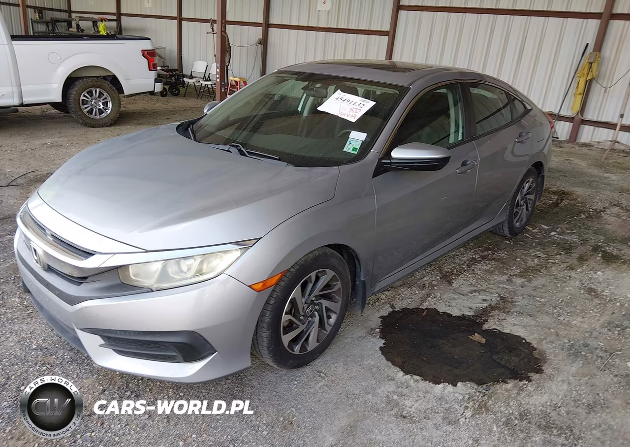 2016 Honda Civic Ex VIN:19XFC2F79GE004776 - 2
