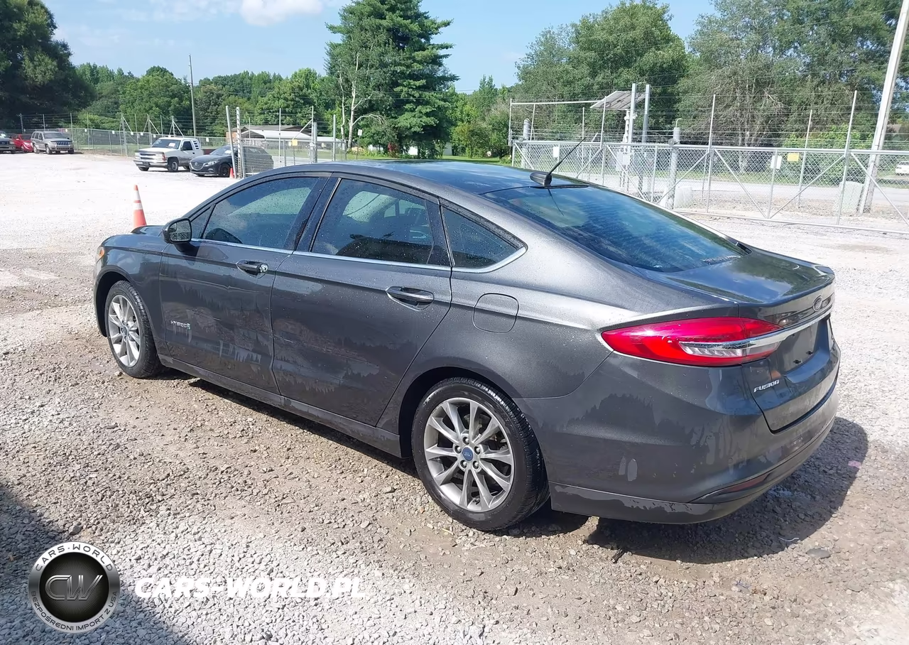 2017 Ford Fusion Hybrid Se VIN:3FA6P0LU3HR148388 - 3