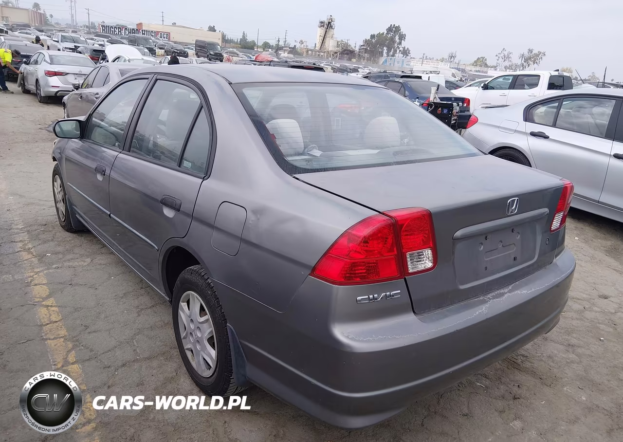 2005 Honda Civic Vp VIN:1HGES16315L010454 - 3