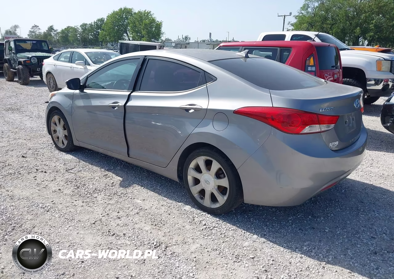 2011 Hyundai Elantra Limited (Ulsan Plant) VIN:KMHDH4AE1BU131683 - 3
