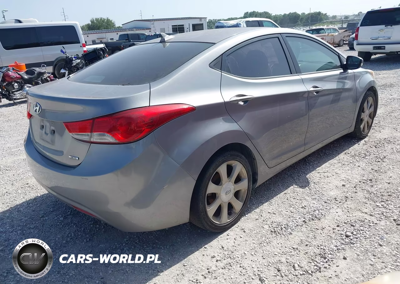 2011 Hyundai Elantra Limited (Ulsan Plant) VIN:KMHDH4AE1BU131683 - 4