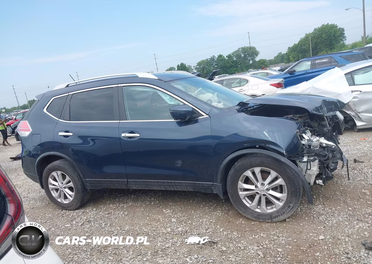 2016 Nissan Rogue Sv VIN:JN8AT2MV7GW148994 - 14
