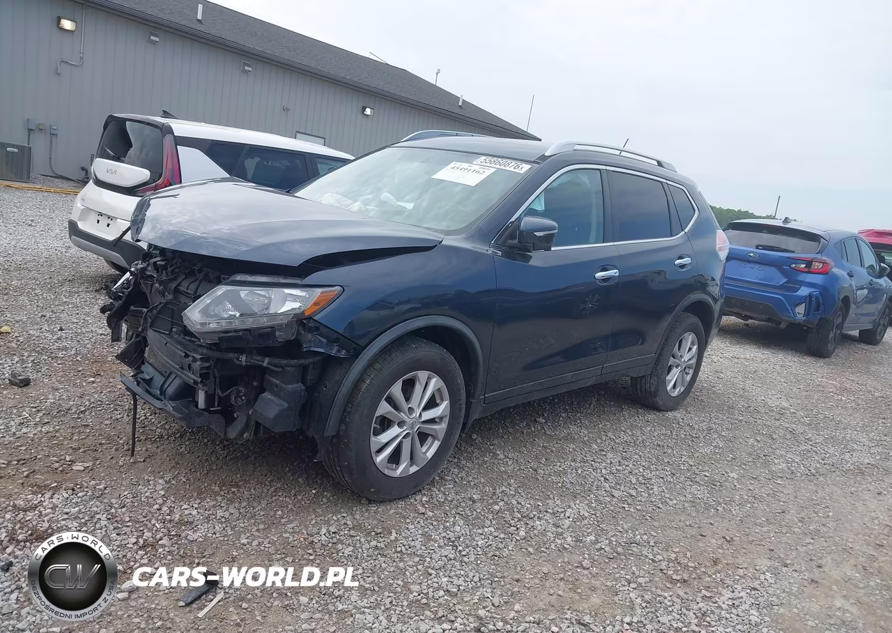 2016 Nissan Rogue Sv VIN:JN8AT2MV7GW148994 - 2