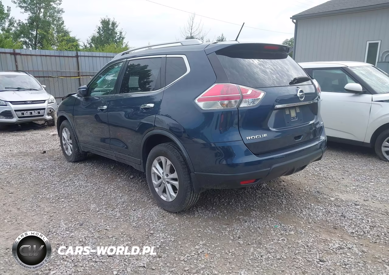 2016 Nissan Rogue Sv VIN:JN8AT2MV7GW148994 - 3