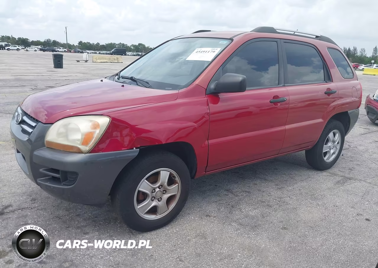 2008 Kia Sportage Lx VIN:KNDJF724387539775 - 2