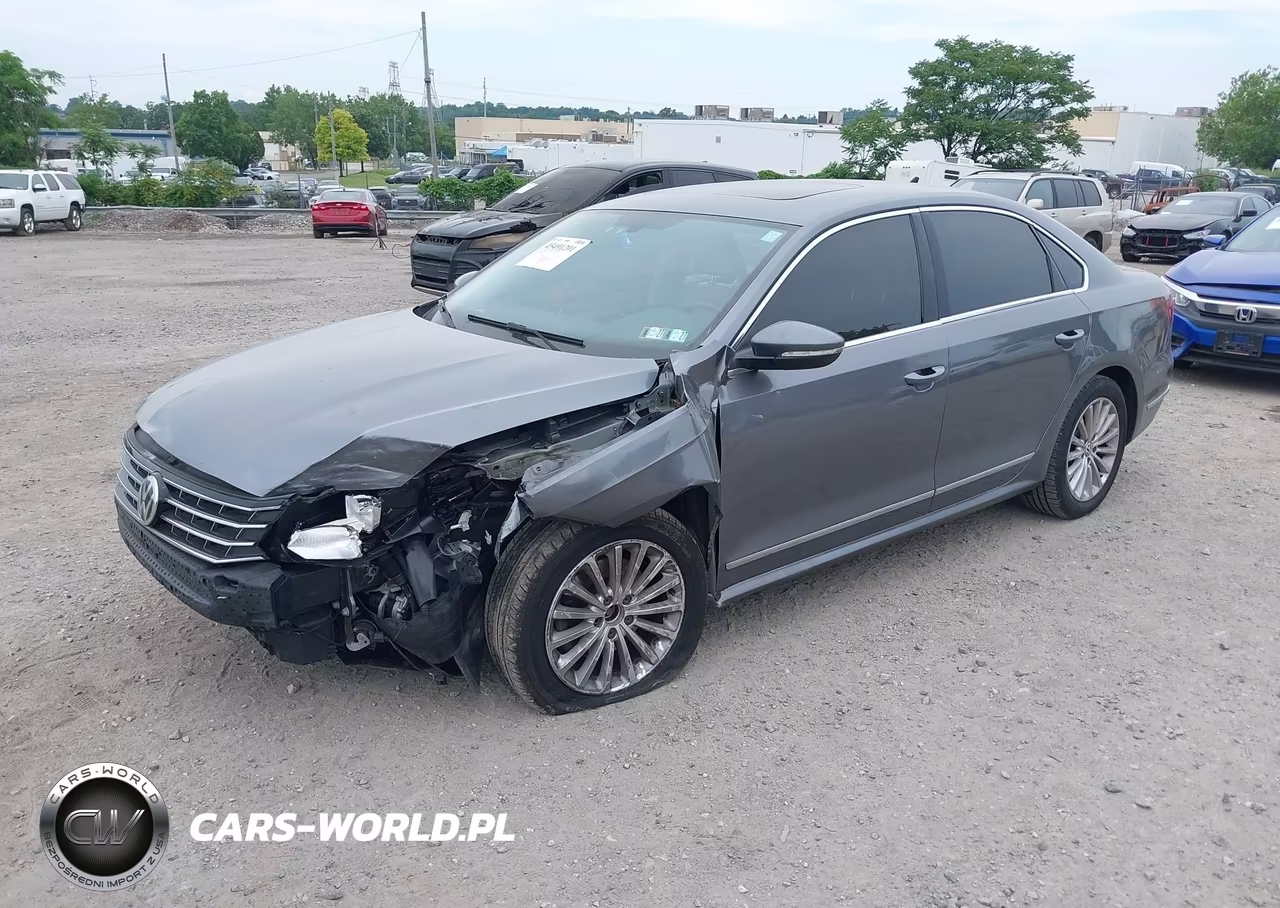 2016 Volkswagen Passat 1.8T Se VIN:1VWBT7A37GC004554 - 2