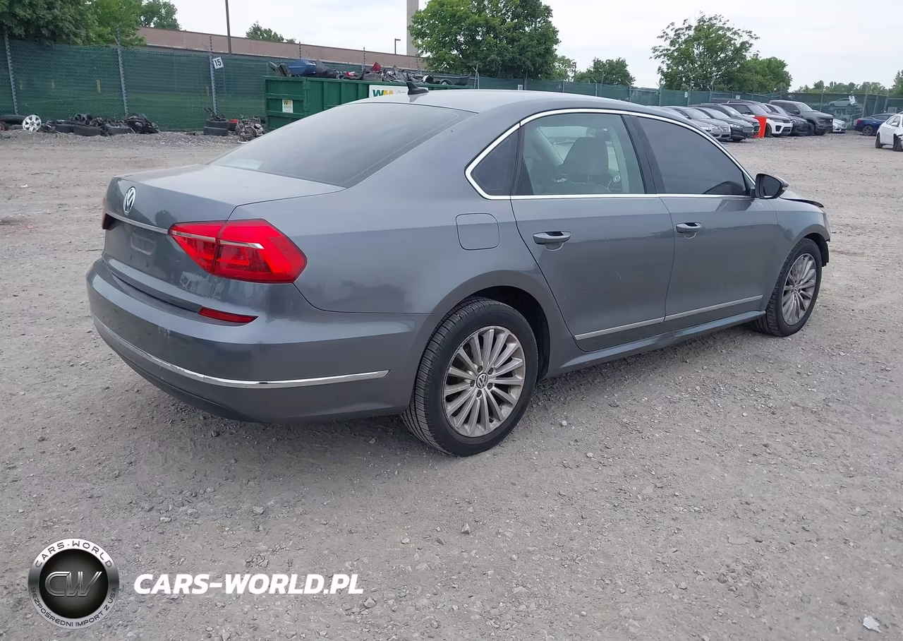 2016 Volkswagen Passat 1.8T Se VIN:1VWBT7A37GC004554 - 4