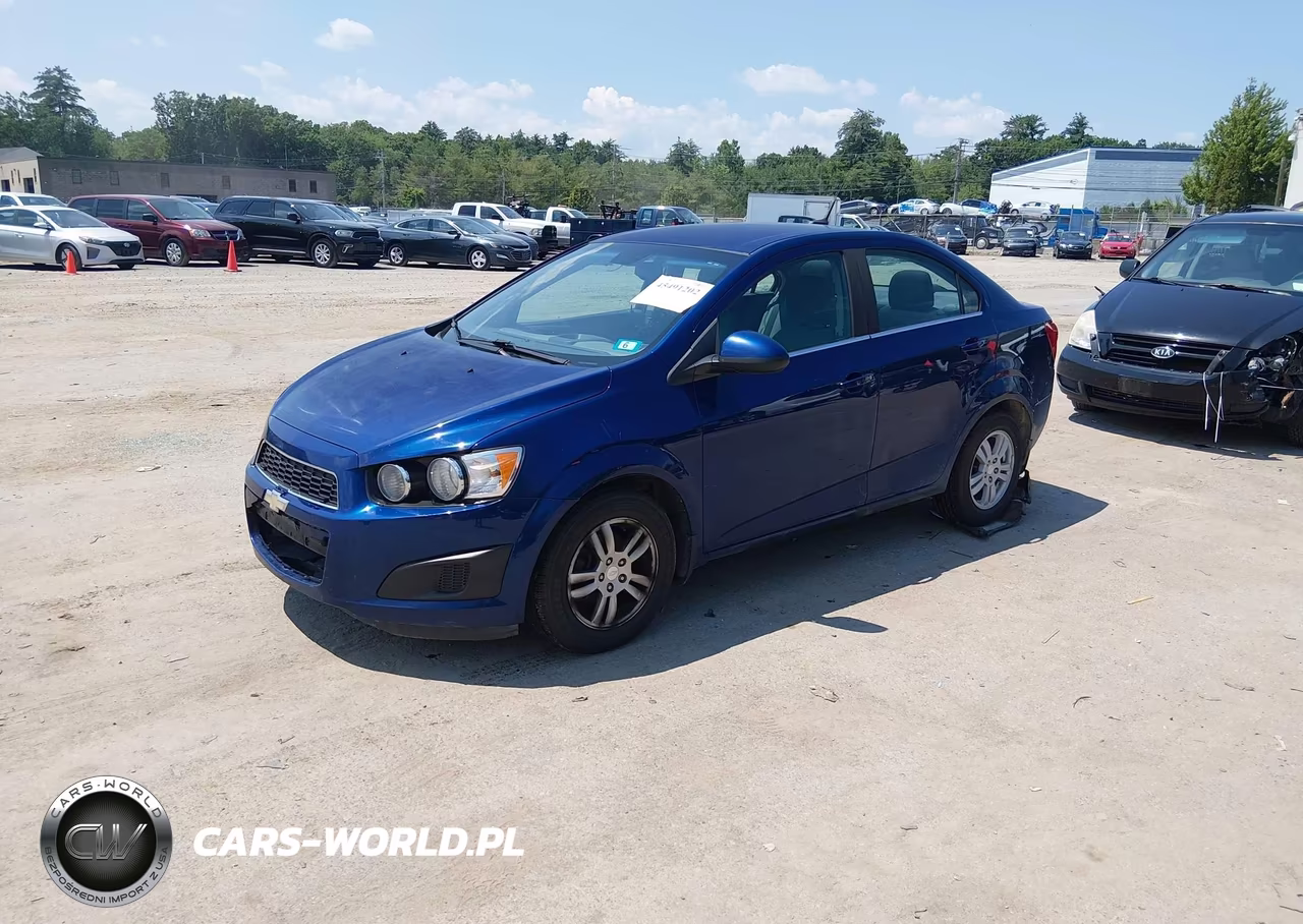 2012 Chevrolet Sonic 2Lt VIN:1G1JC5SH3C4217849 - 2