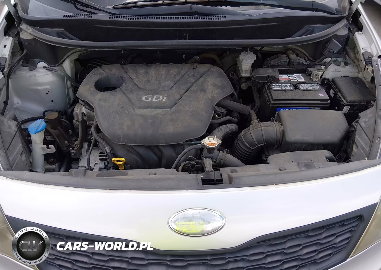 2013 Kia Rio Lx VIN:KNADM4A3XD6219439 - 10