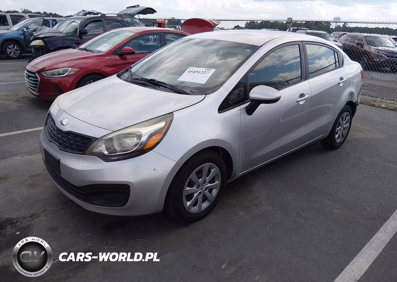 2013 Kia Rio Lx VIN:KNADM4A3XD6219439 - 2