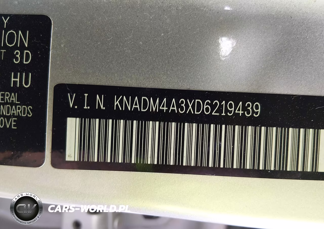 2013 Kia Rio Lx VIN:KNADM4A3XD6219439 - 9