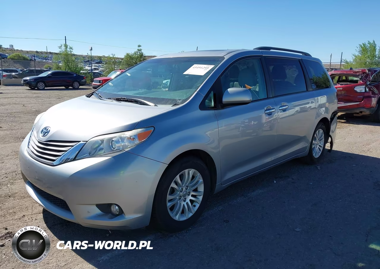 2012 Toyota Sienna Xle V6 8 Passenger VIN:5TDYK3DC5CS205642 - 2