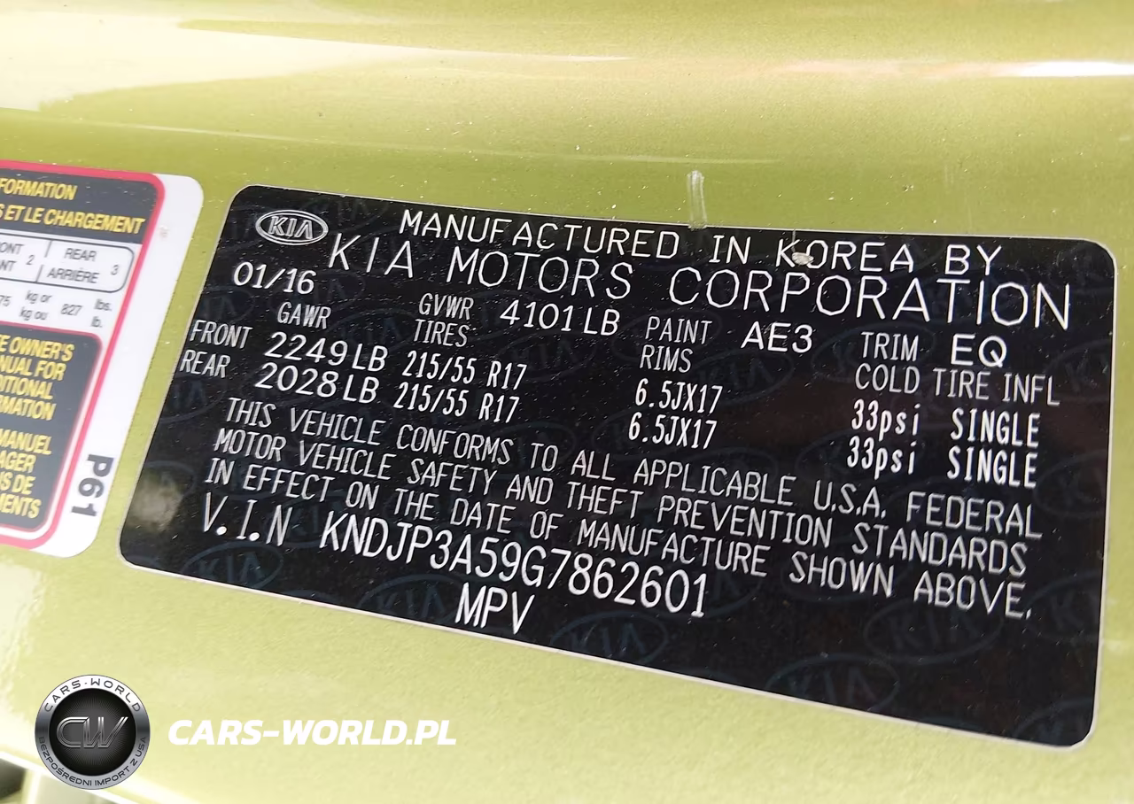 2016 Kia Soul + VIN:KNDJP3A59G7862601 - 9