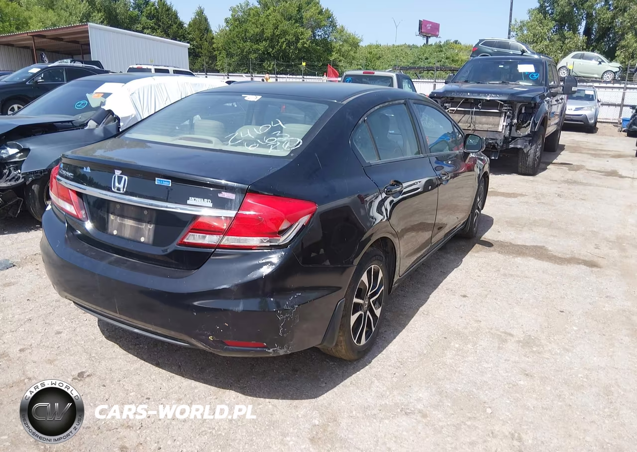 2013 Honda Civic Ex-L VIN:19XFB2F94DE023350 - 4