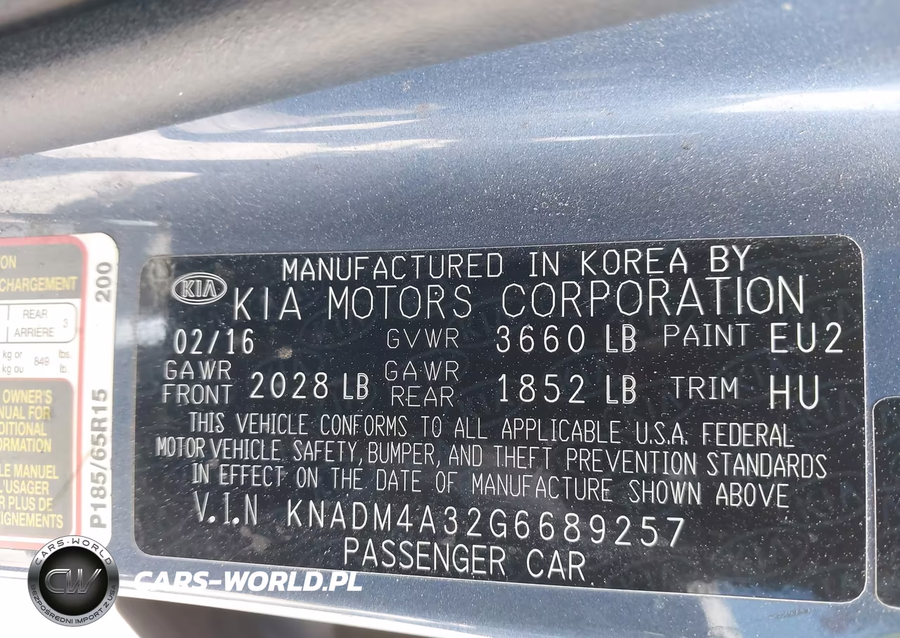 2016 Kia Rio Lx VIN:KNADM4A32G6689257 - 9
