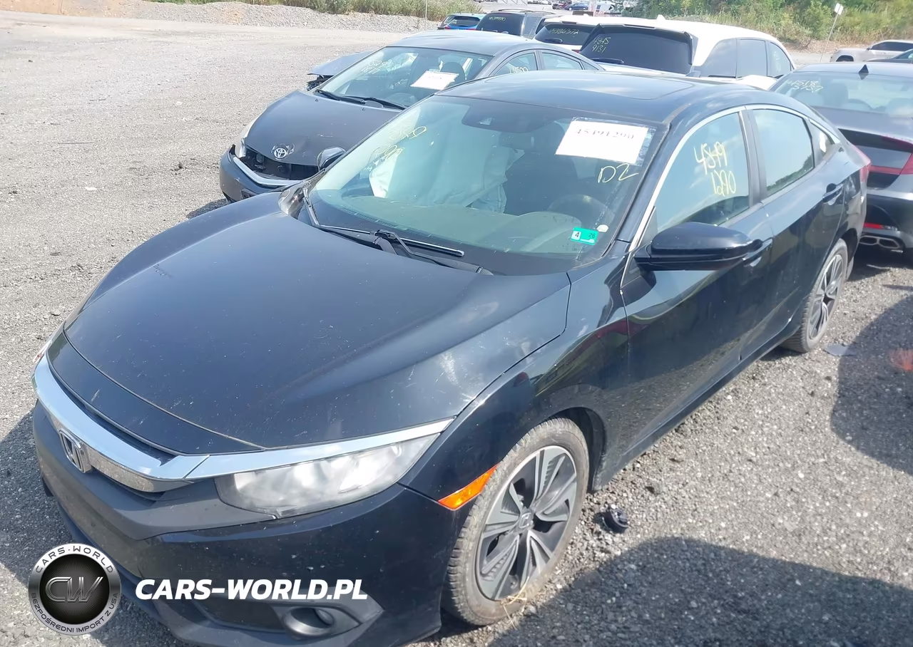 2017 Honda Civic Ex-T VIN:19XFC1F42HE204349 - 2
