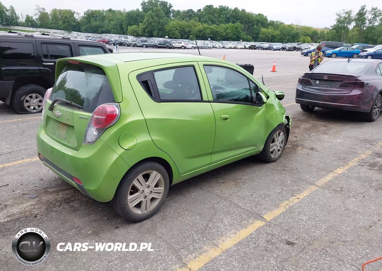 2015 Chevrolet Spark 1Lt Cvt VIN:KL8CD6S95FC750574 - 4