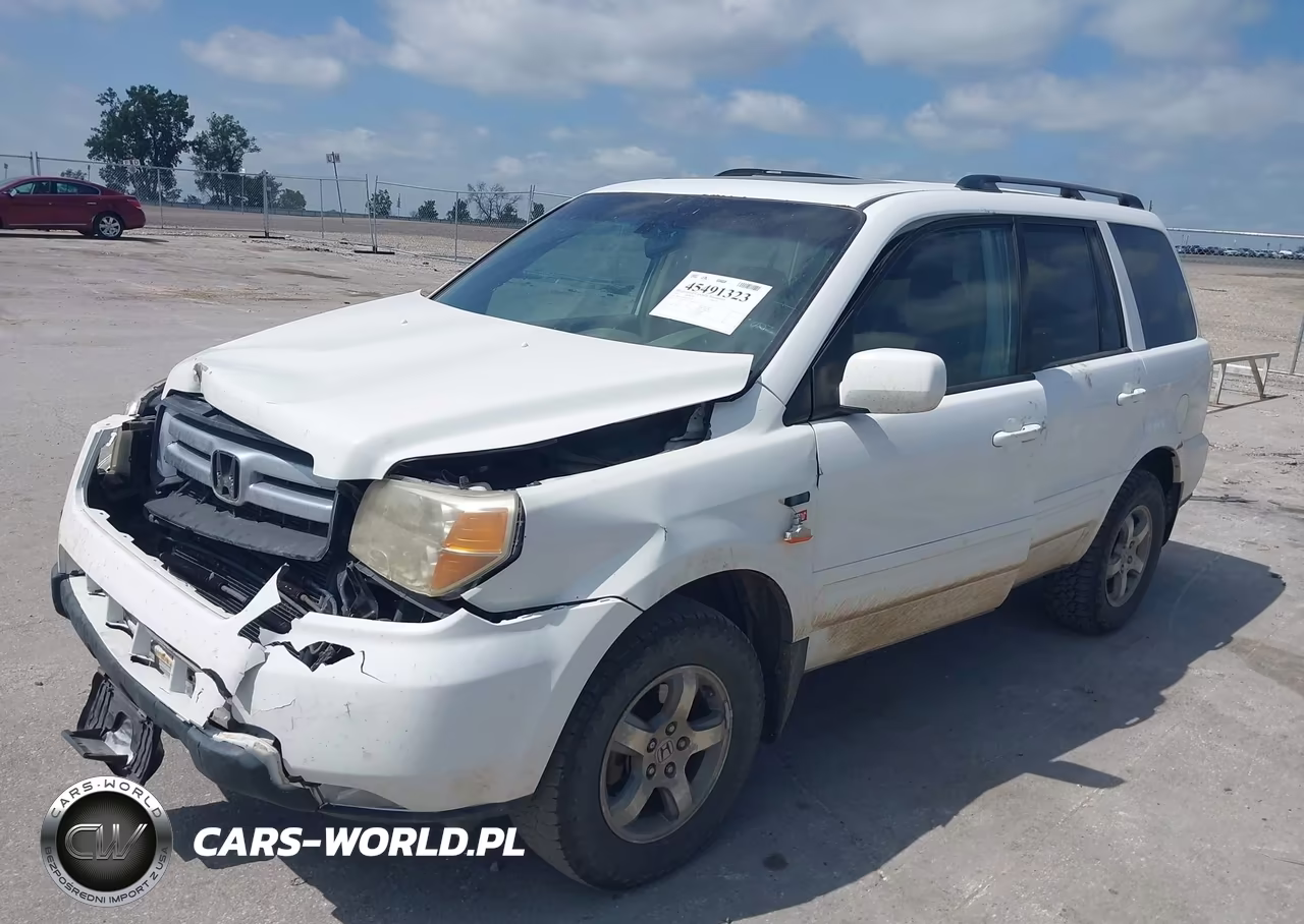 2007 Honda Pilot Ex-L VIN:2HKYF18697H515379 - 2