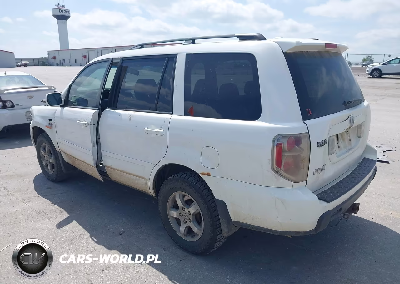 2007 Honda Pilot Ex-L VIN:2HKYF18697H515379 - 3
