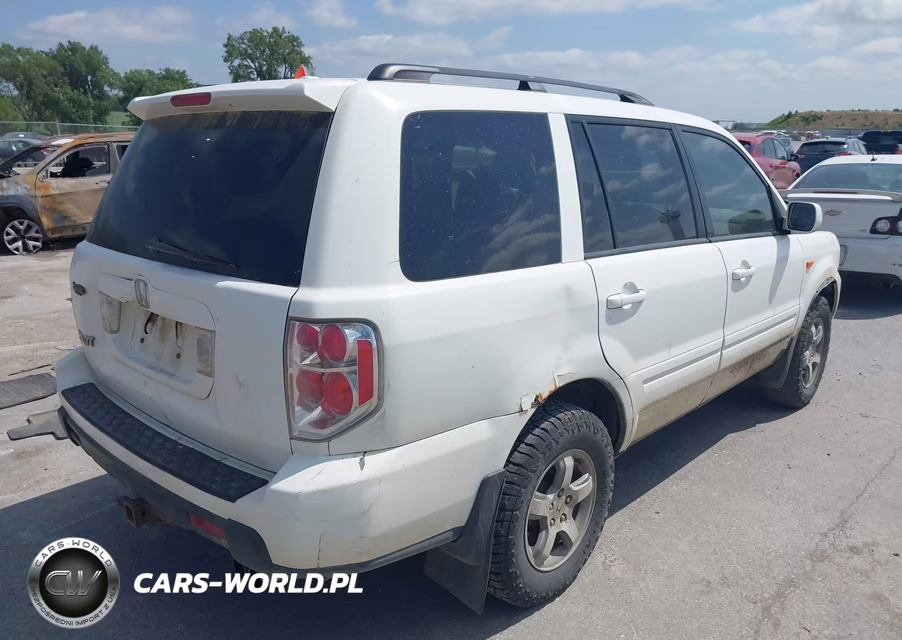 2007 Honda Pilot Ex-L VIN:2HKYF18697H515379 - 4
