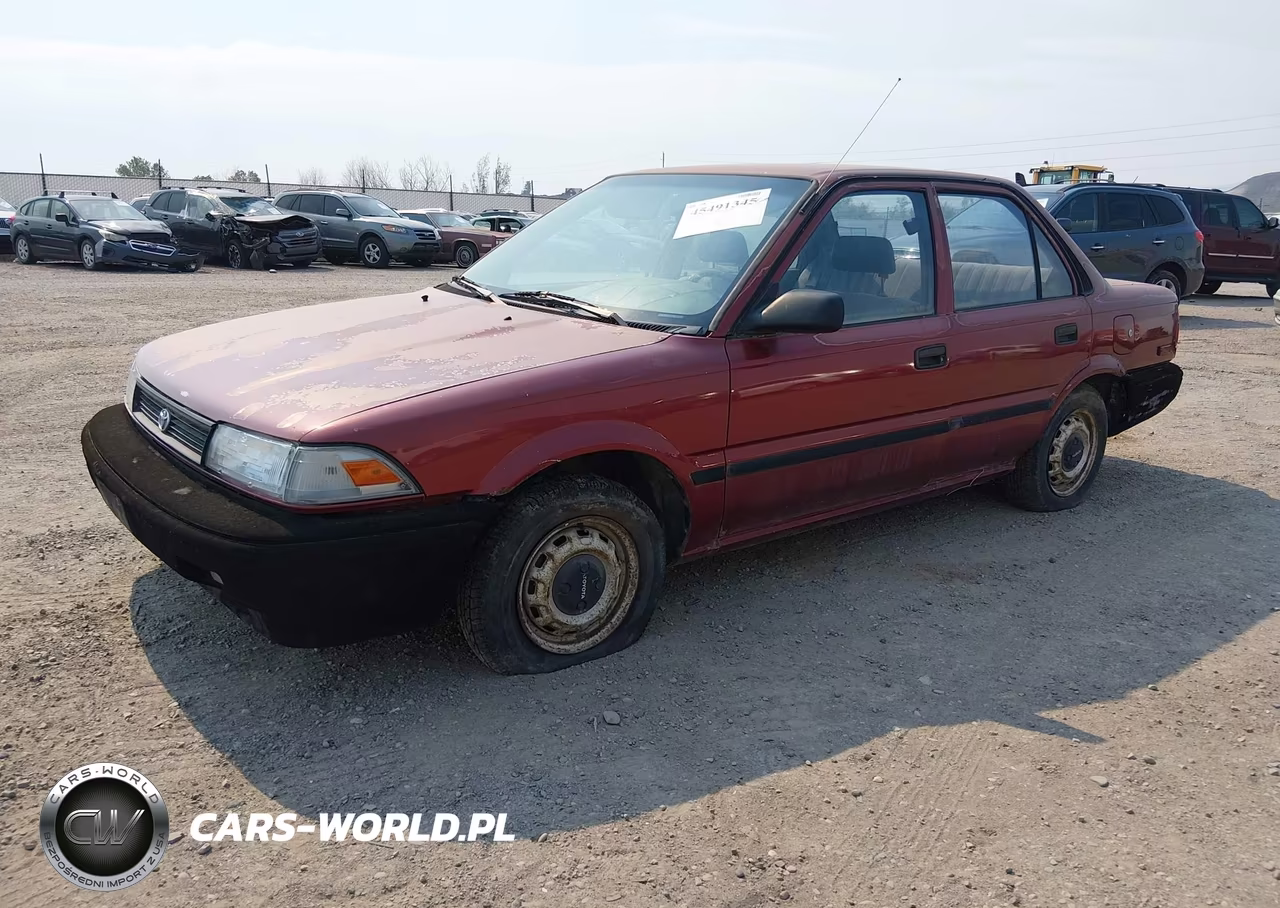 1991 Toyota Corolla VIN:JT2AE91A4M3427552 - 2